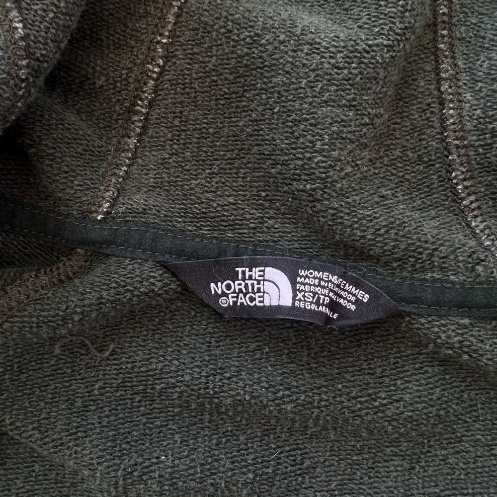 The North Face Zip-Up Hooded Heavyweight Sweatshirt Size XS - Picture 5 of 5